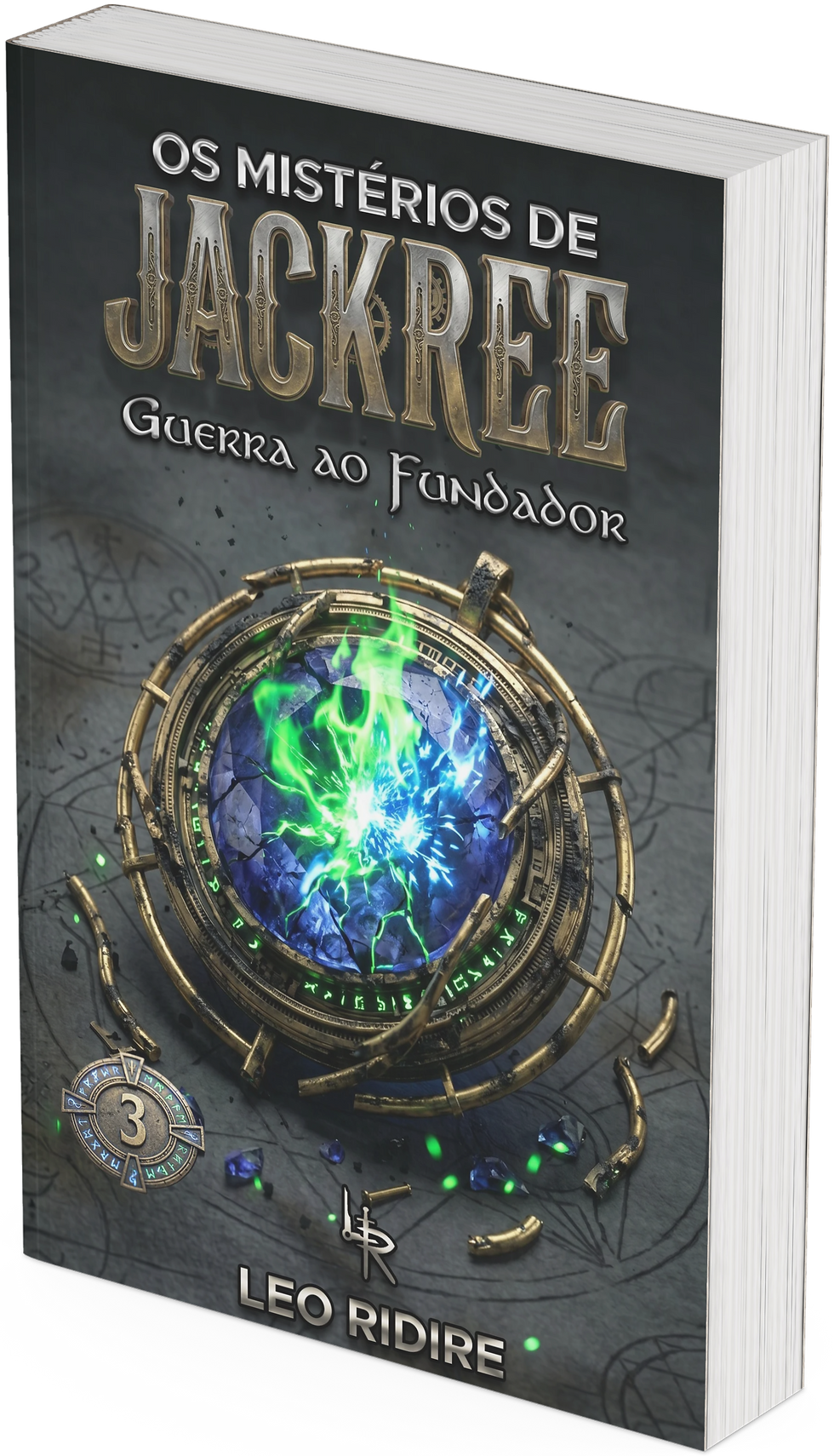 Livro Os Mistérios de JacKree - O Inimigo Desconhecido Leo Ridire literatura Steampunk
