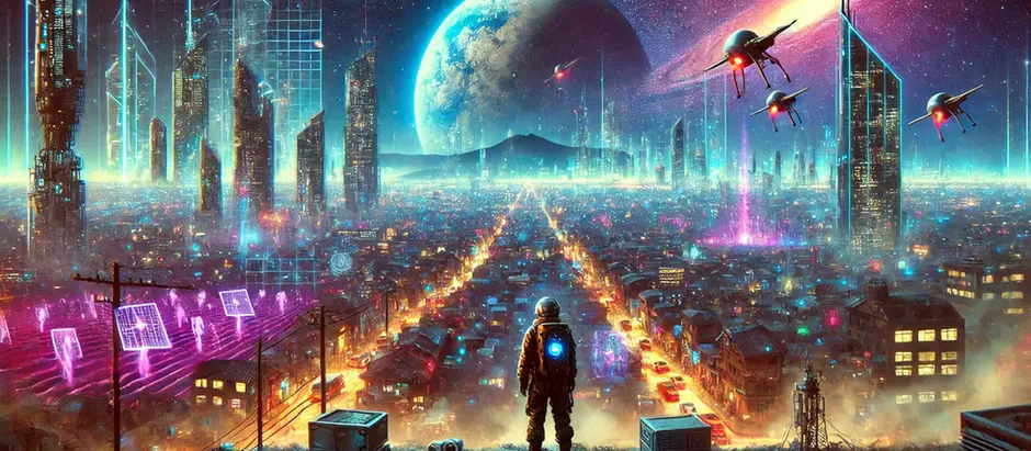 Por que a Ficção Científica é Essencial no Mundo Atual: Cyberpunk e Hard Sci-Fi em Destaque