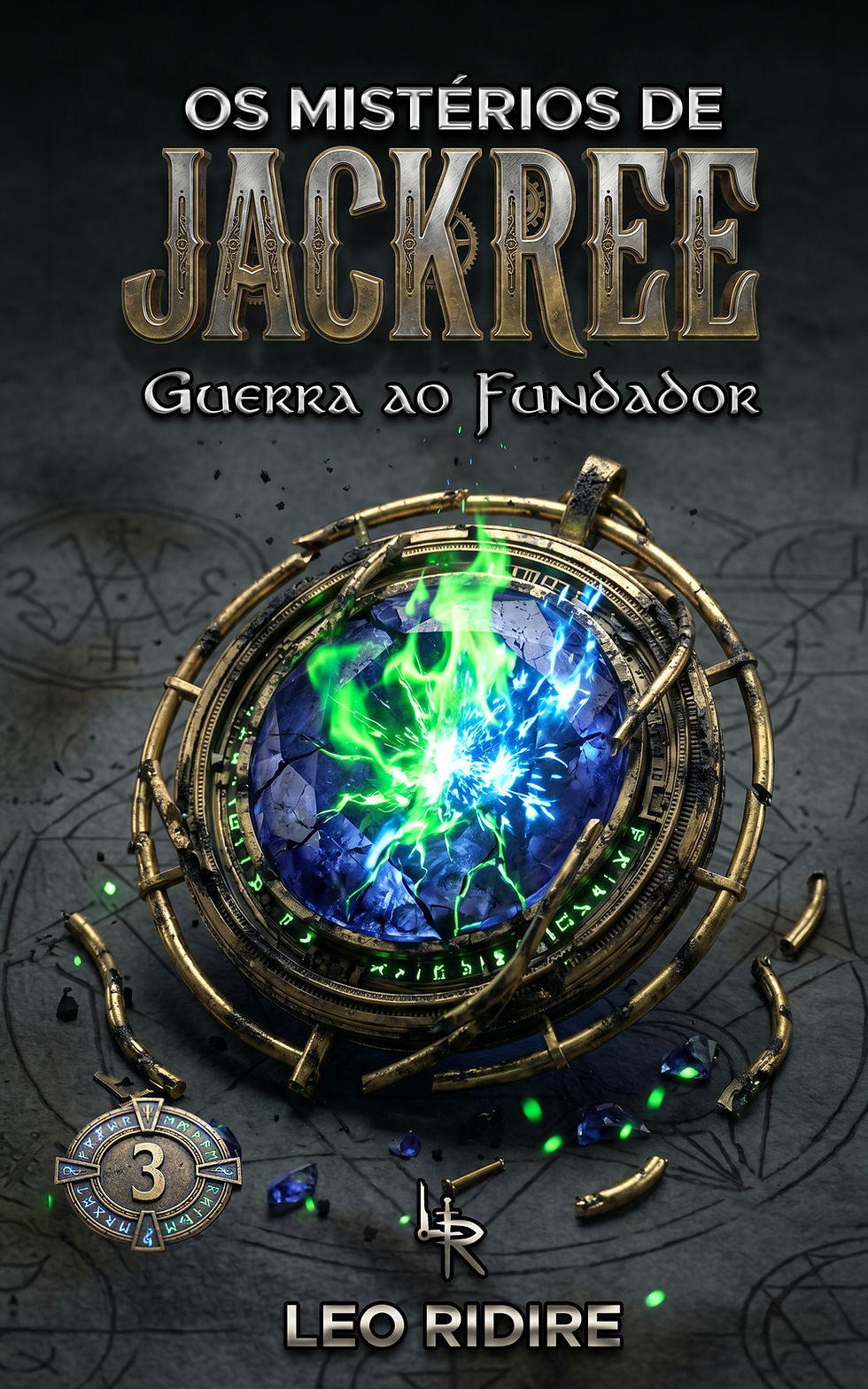 Livro Os Mistérios de JacKree - O Inimigo Desconhecido Leo Ridire literatura Steampunk