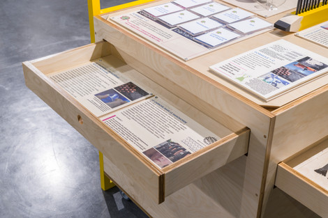 OBLIQUES - scénographie - mobilier - Lacq Odyssée - médiation scientifique - Pau 64