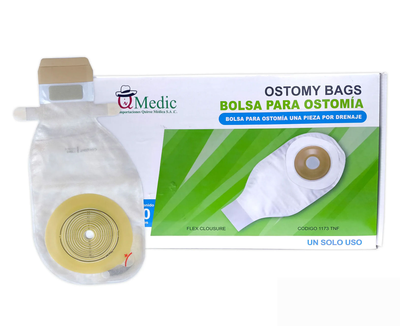 Bolsa de colostomía iq medic adulto
