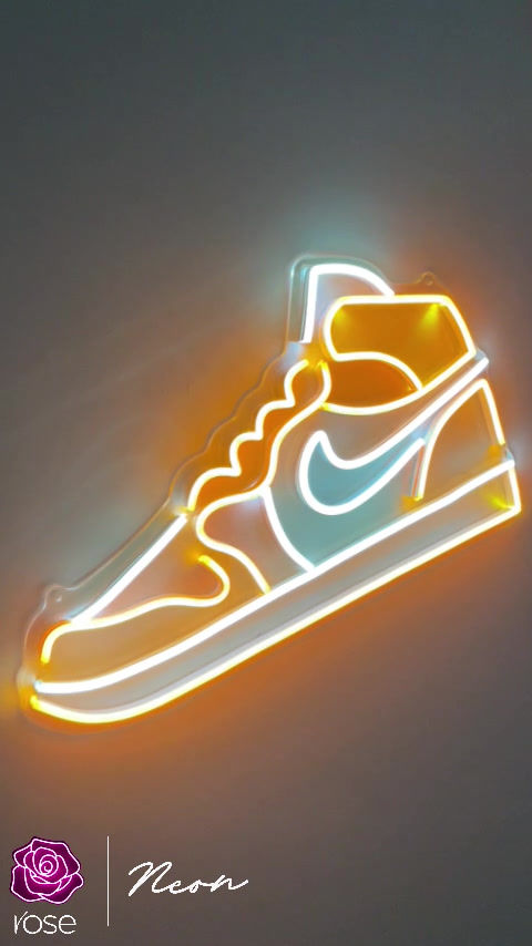 Thumbnail: Shoe Design Neon Sign