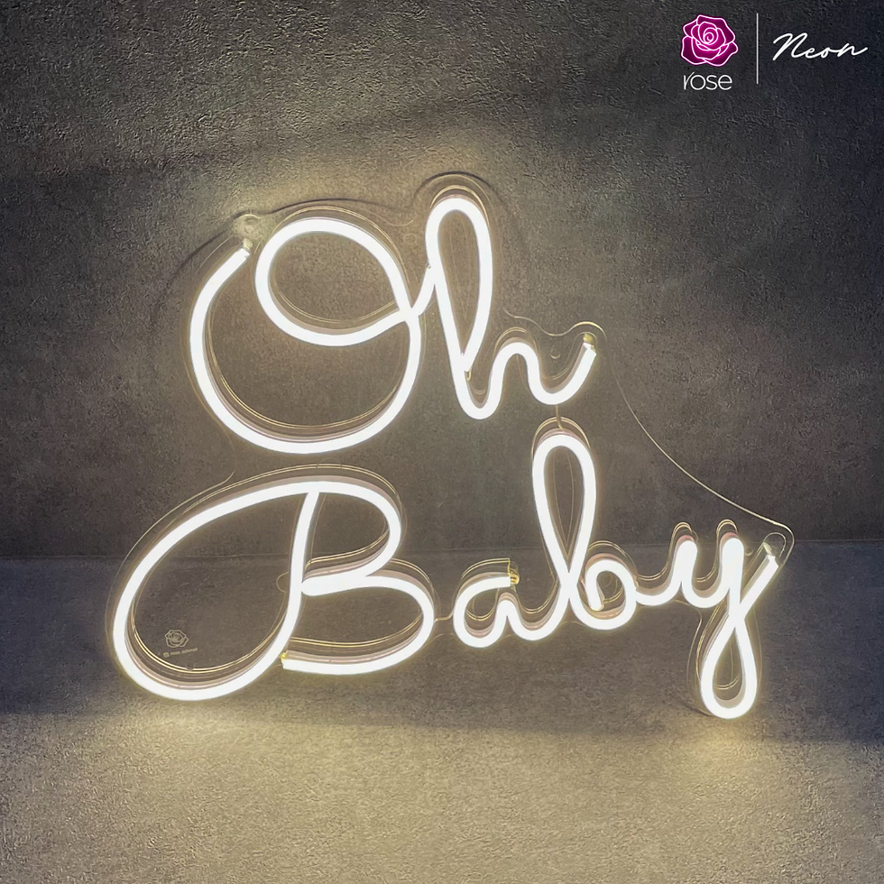Thumbnail: Oh Baby Neon Sign