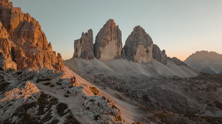 Wanderung: Umrundung der Drei Zinnen in den Dolomiten