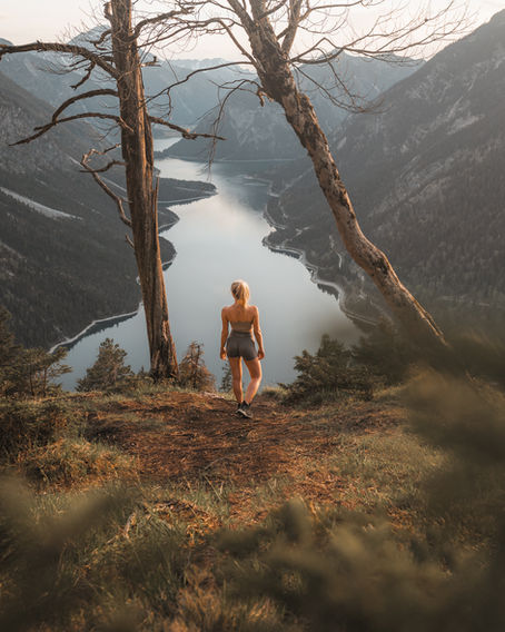 Aussicht auf Plansee