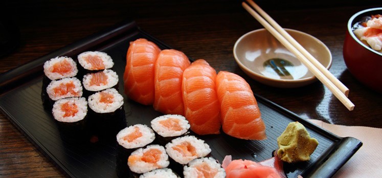 Arranged Food and Objects