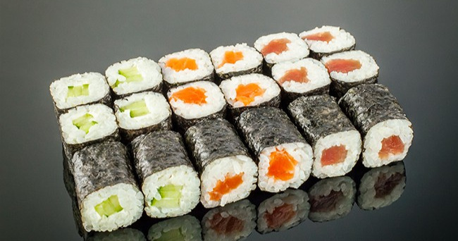 Arranged Food and Objects