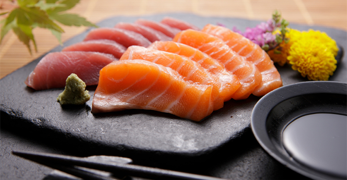 Arranged Food and Objects