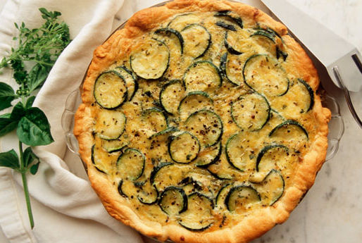 ZUCCHINI TART - ყაბაყის ტარტი