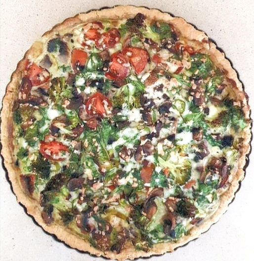 VEGETABLE TART - ბოსტნეულის ტარტი