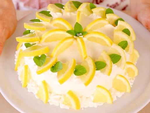 LEMON CAKE - ლიმონის ტორტი