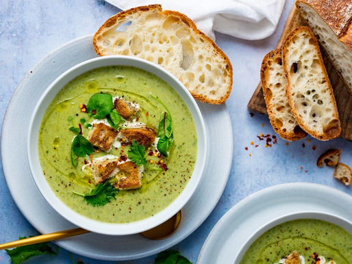 BROCCOLI SOUP (AUSTIAN RECIPE) - ბროკოლის სუპი (ავსტრიული რეცეპტი)