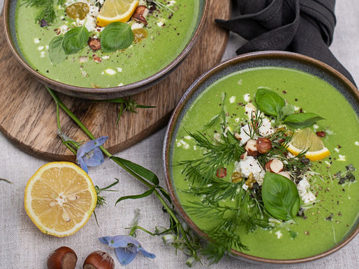 SPRING HERB SOUP - გაზაფხულის ბოსტნეულის სუპი