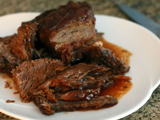 BEER-BRAISED BEEF - ლუდში მომზადებული ხორცი