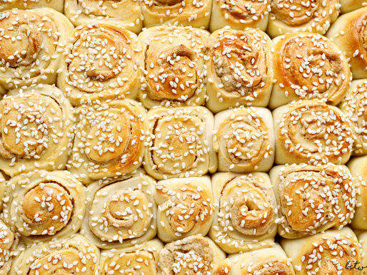 HALVA ROLLS - ფუნთუშები ჰალვით