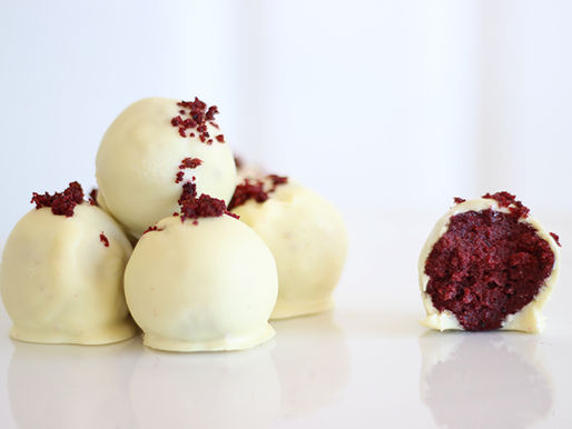 RED VELVET TRUFFLES - წითელი ხავერდის ტრიუფელები