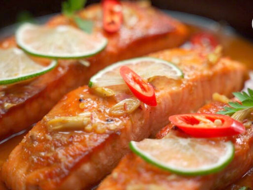 COCONUT LIME SALMON - ორაგული ლაიმითა და ქოქოსის რძით