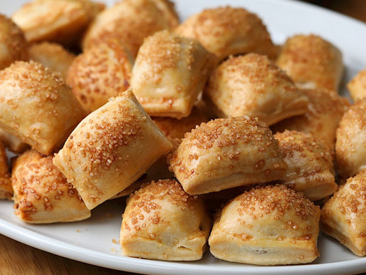 ICE CUBE APPLE PIES - ყინულის ფორმის ვაშლის ნამცხვარი