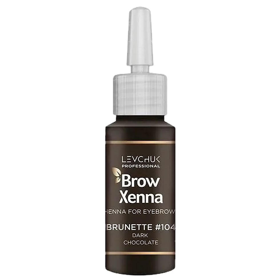 Browxenna Henna FOR EYEBROWS #104, DARK CHOCOLATE, VIAL, 10 ML
