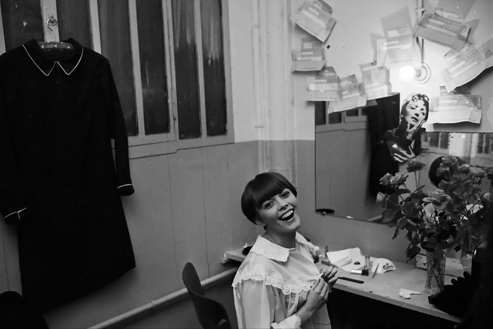 Avec Mireille Mathieu (et Benjamin Guérin, prix Apollinaire)