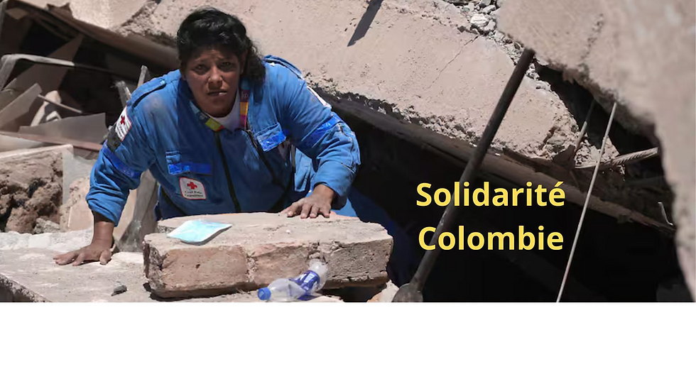 Reconstruire. Urgence et solidarité Colombie