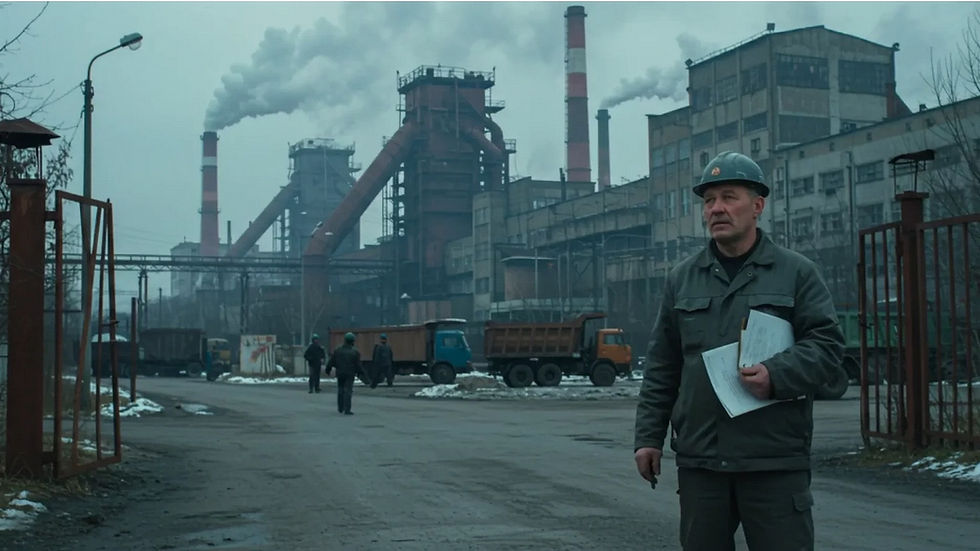 A Nijni Novgorod, dans un complexe industriel russe hérité de l’ère soviétique. En février dernier, l'association des industriels de Nijni Novgorod a estimé que près de 20 000 personnes pourraient perdre leur emploi au cours du second semestre 2026.