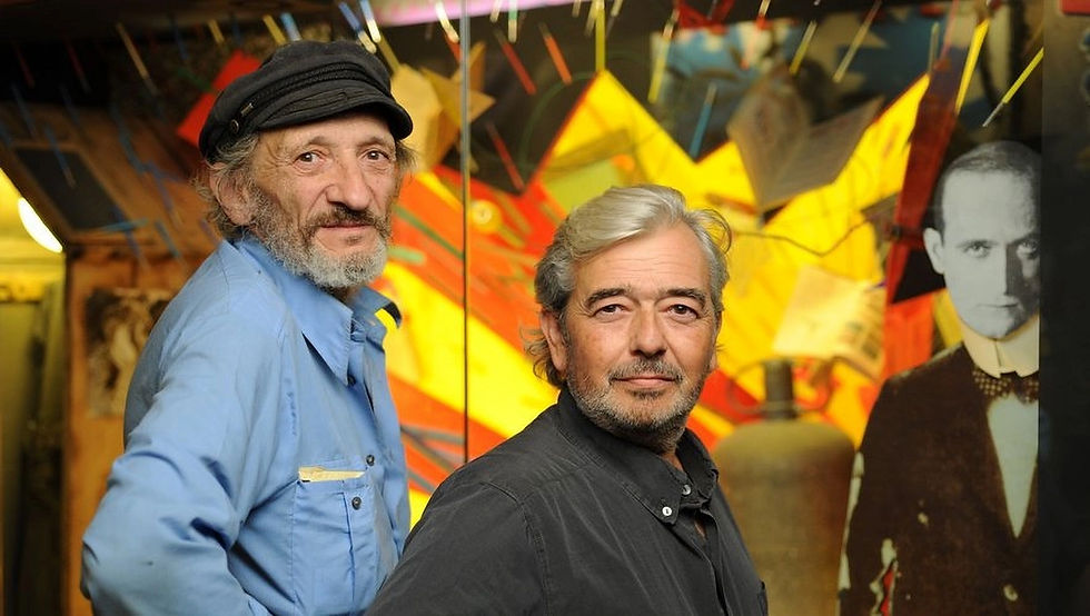 Bernard Belluc et Hervé Di Rosa