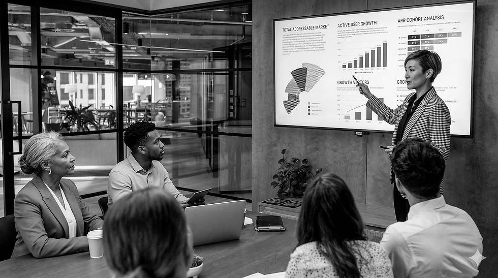 Founder Pitching to Investors