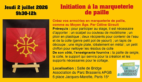 Marqueterie de paille