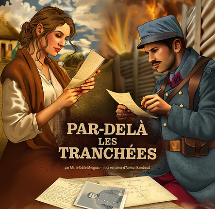 Affiche Au-dela des tranchees