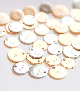 Stamped Coin Permanent Jewelry