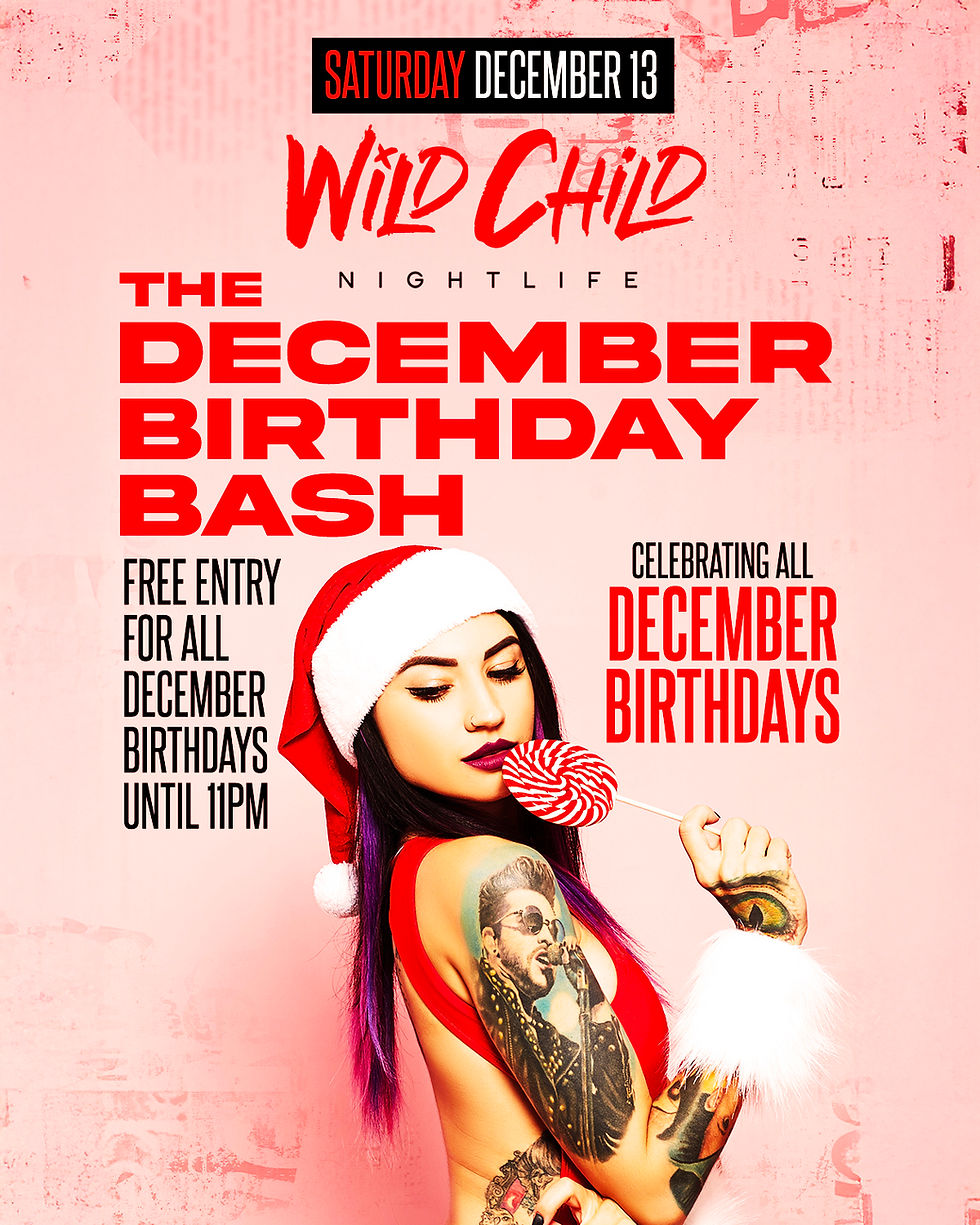 The December Birthday Bash