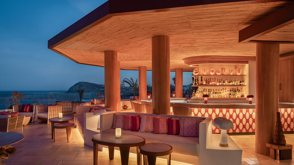 The gorgeous waterfront restaurant at Four Seasons Resort and Residences Cabo San Lucas at Cabo Del Sol.