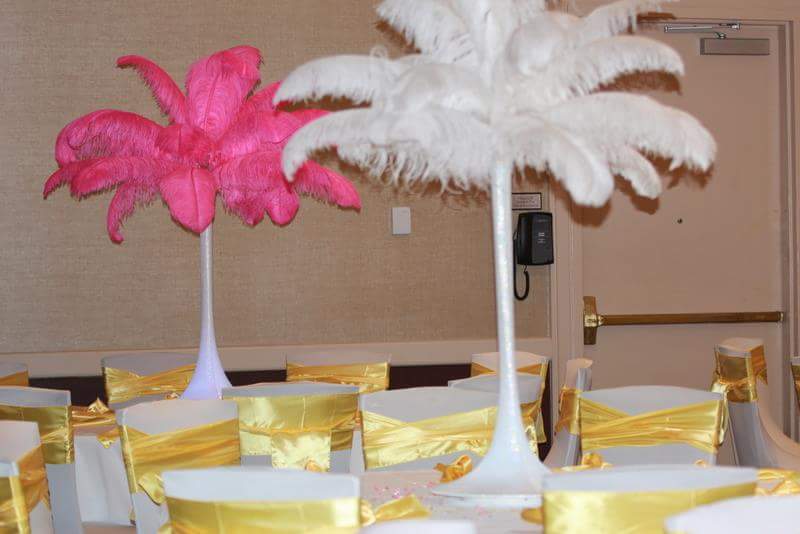 Rent Ostrich Centerpiece $59