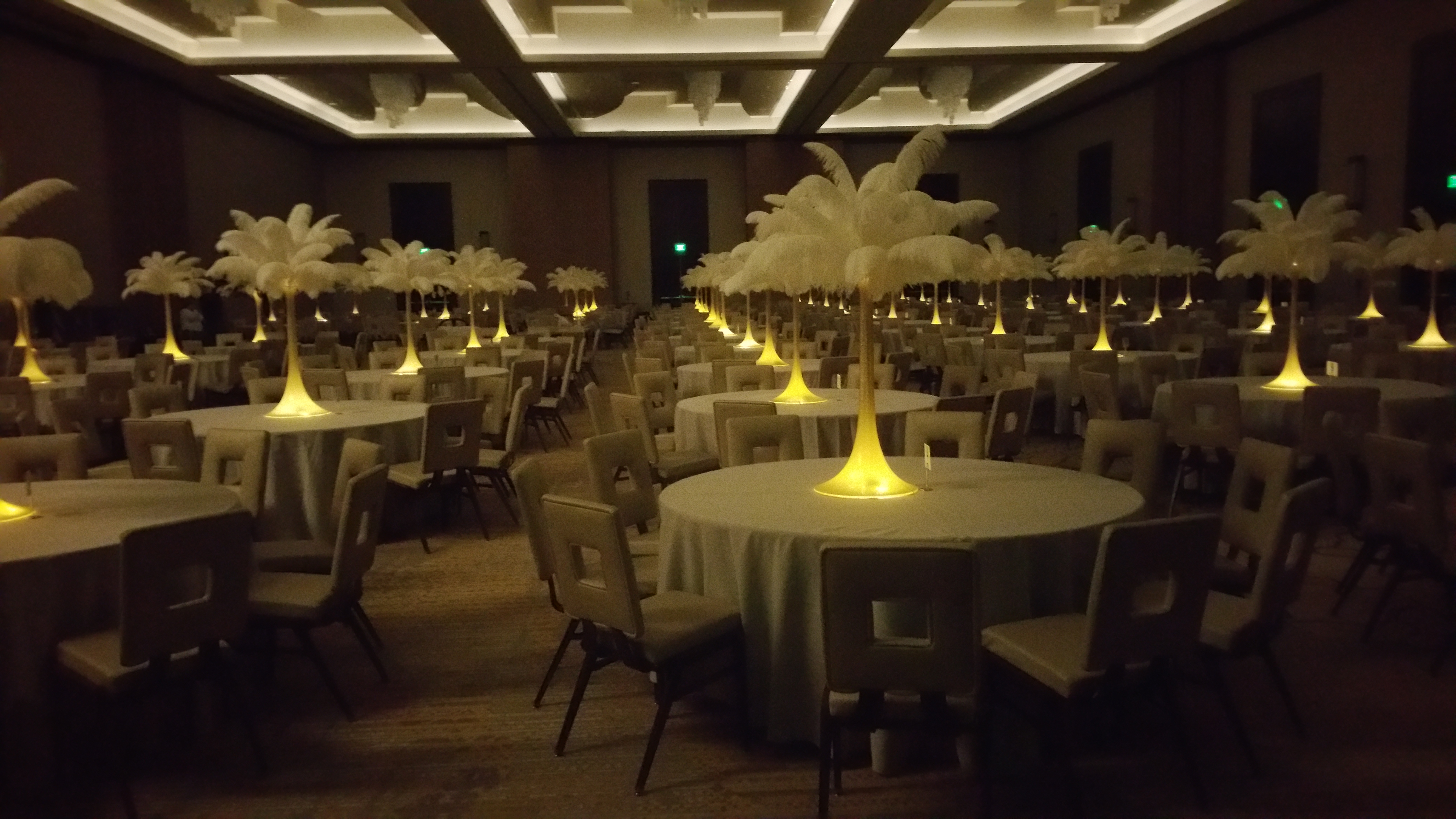feather.centerpieces rental
