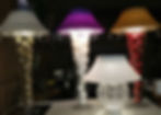 Lamp Shade Centerpieces Colors