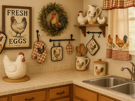 Chicken Kitchen Decor Themed Ideas
