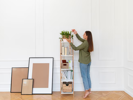 How to Decorate a Long Blank Wall