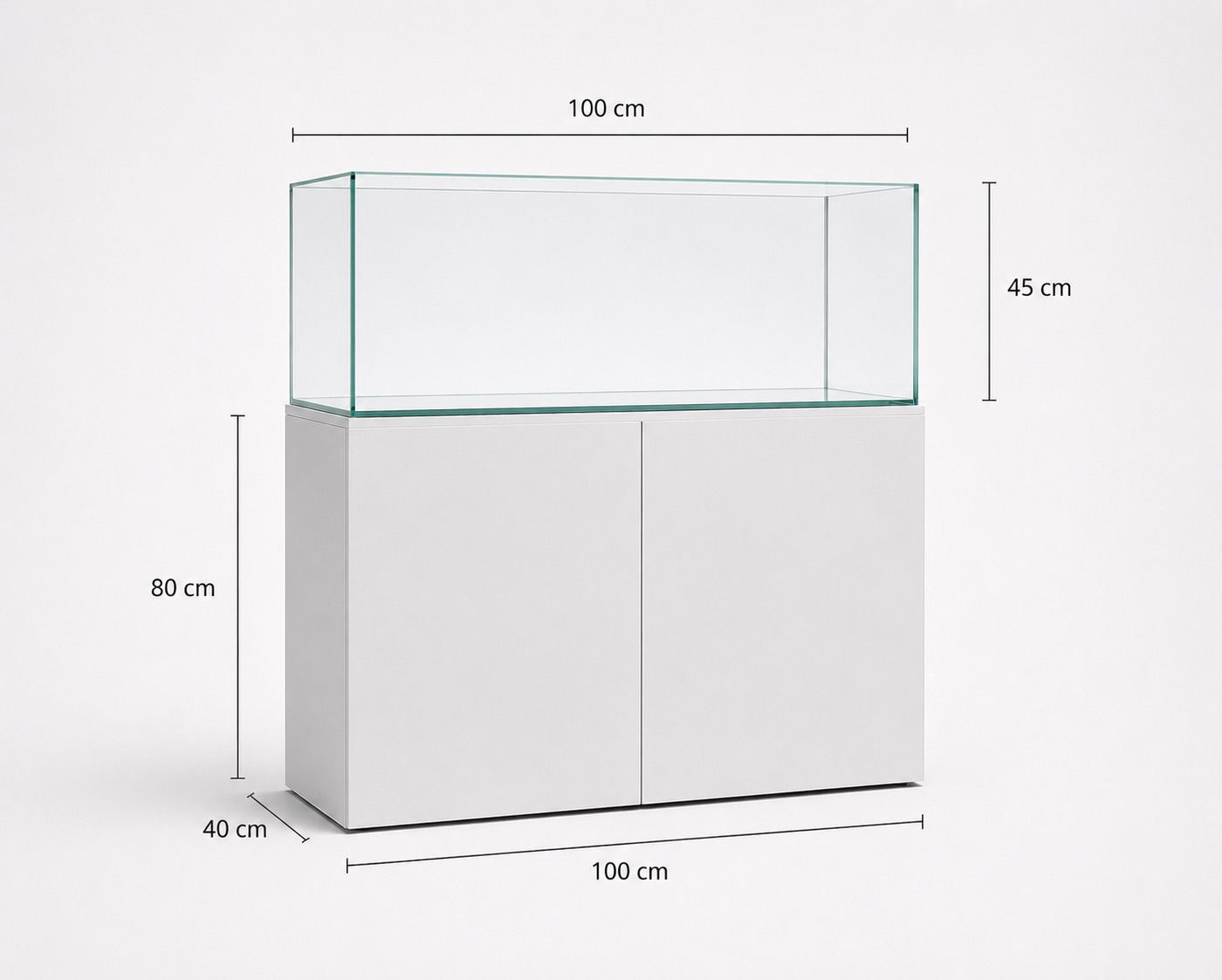 ACUARIO 180L + MESA + TÉCNICA