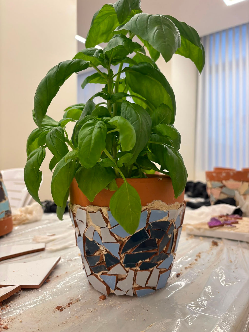 פסיפס ולוח חזון לחטיבה 214