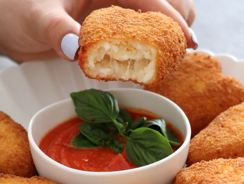 ארנצ'יני – לביבות אורז במילוי גבינות