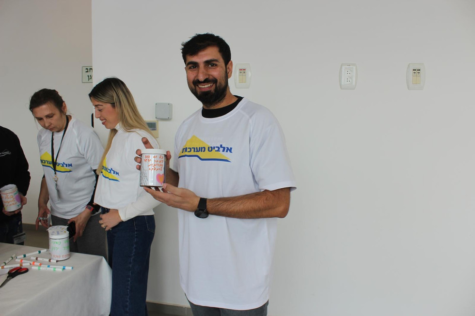 אלביט במבצע ״ערכות הנבטה ללוחמים״