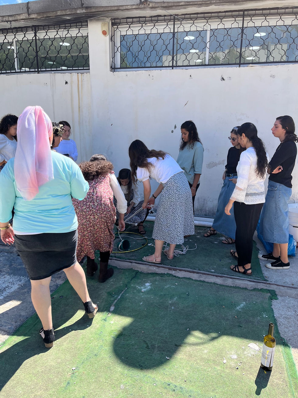 פעילות ODT לבנות השירות של מרכז יפעת