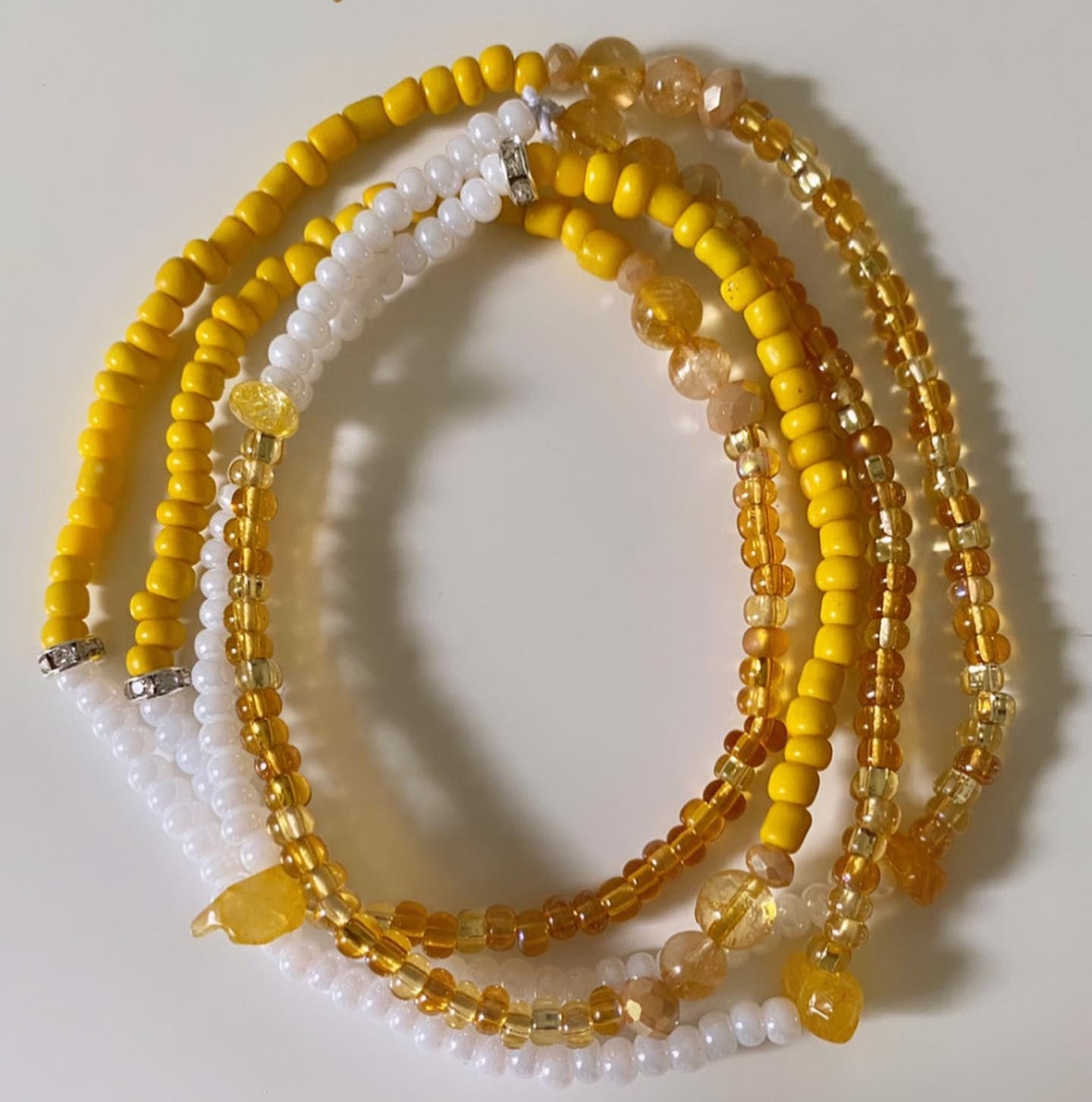 Waist Beads-Tigers Eye- Brown/Gold