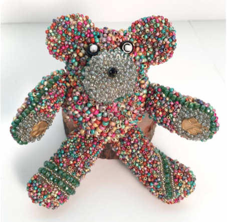 Best Bead Embroidered Bear