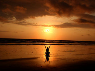 Woman at the beach