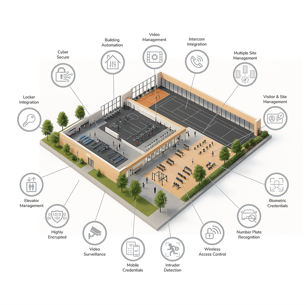 Securing Fitness Centers