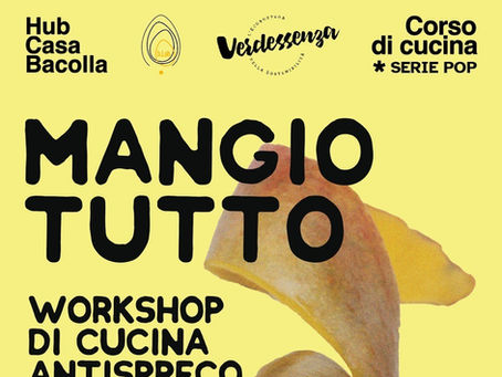 MangioTutto, workshop antispreco lunedì 27 aprile con la cuoca Anna Blasco