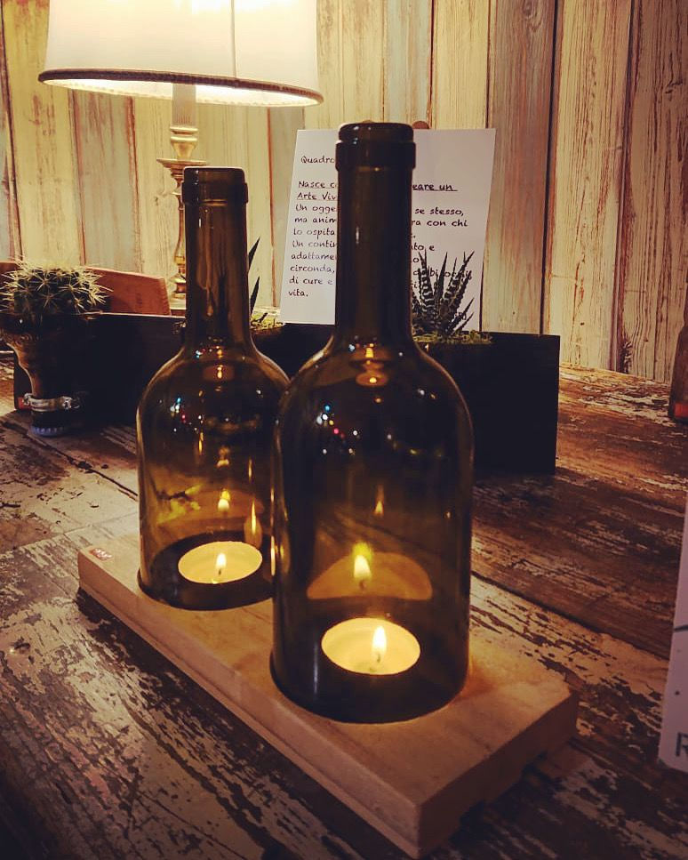 Rìciclo Rìcreativo: dalle bottiglie usate, i nuovi oggetti di Simona - Evento Verdessenziale