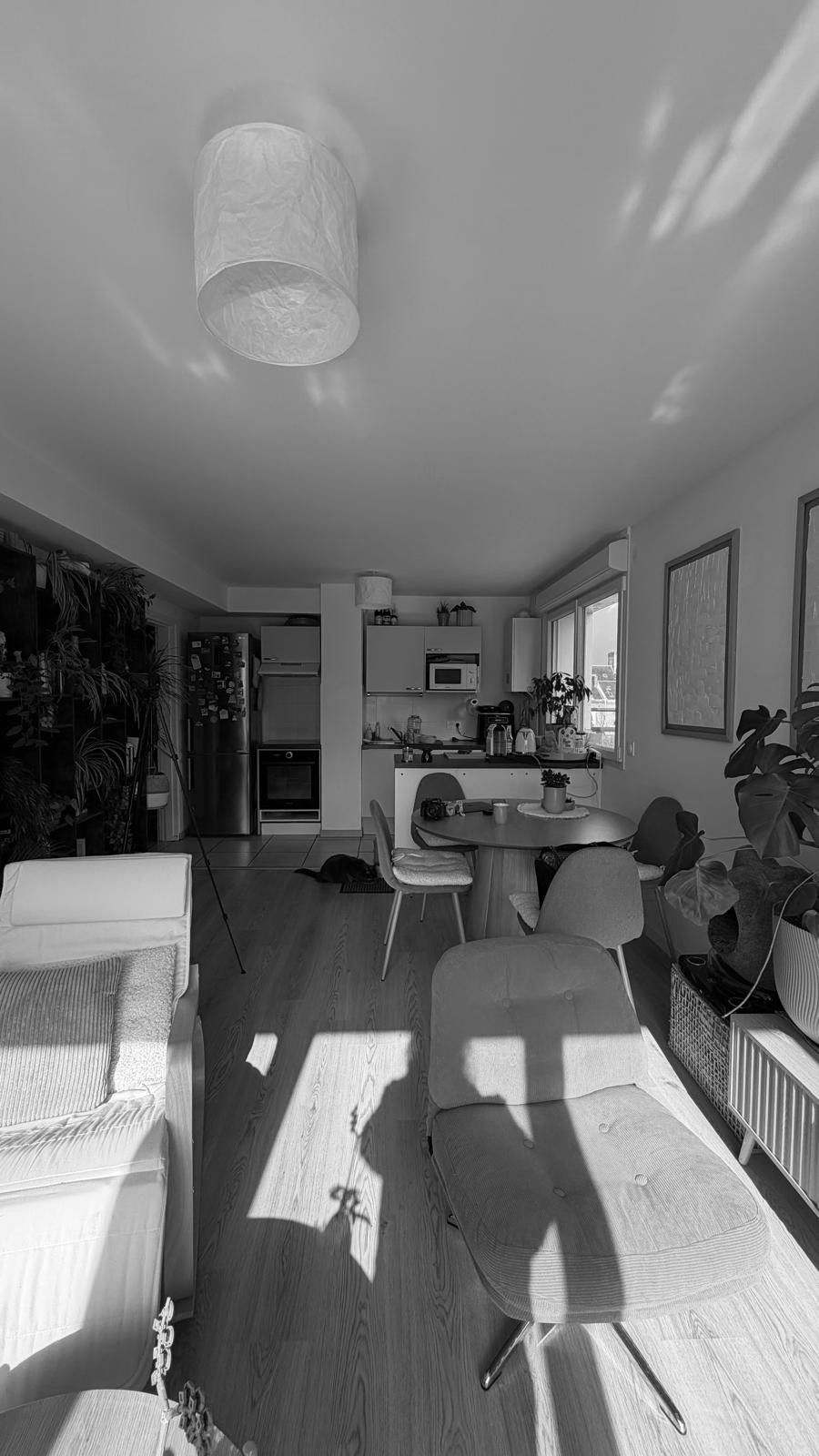 Etat existant salon avant rénovation appartement Amiens — Agathe Grelin architecte intérieur